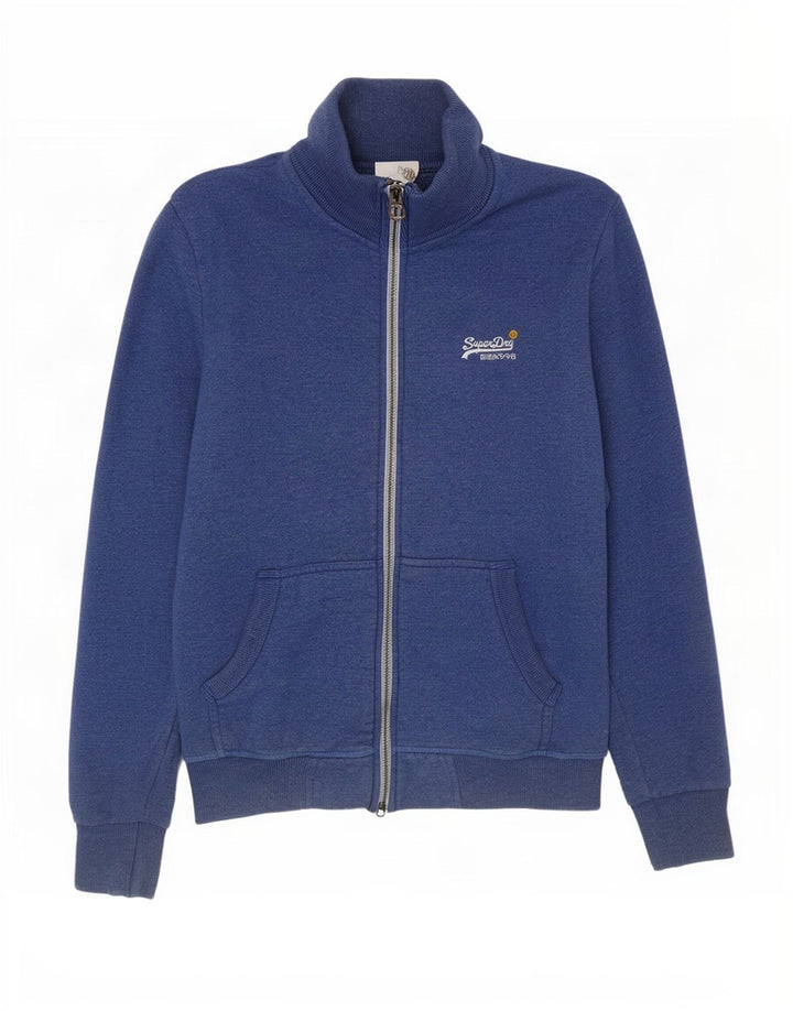 Superdry Træningsdragt Topjakke til mænd, lille blå bomuld