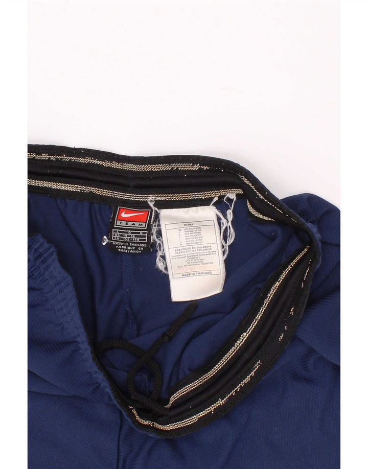 Nike drenge sportsshorts 12-13 år store marineblå nålestribet polyester