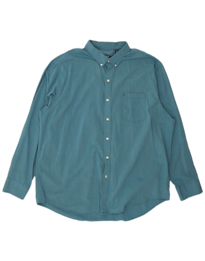 IZOD Herreskjorte 2XL Blå Bomuld