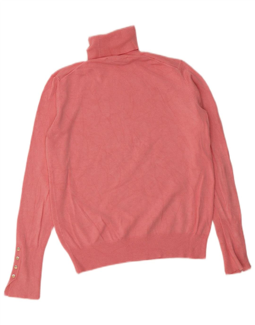 Zara Dame Rullehals Sweater UK 10 Small Pink