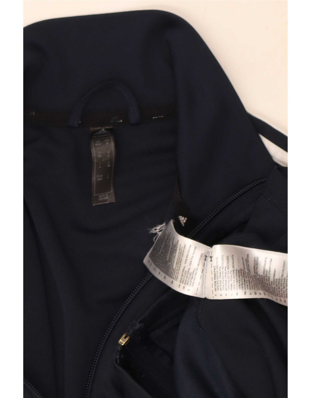 Adidas Aeroready træningsdragt topjakke til mænd UK 40/42 Medium Navy Blue