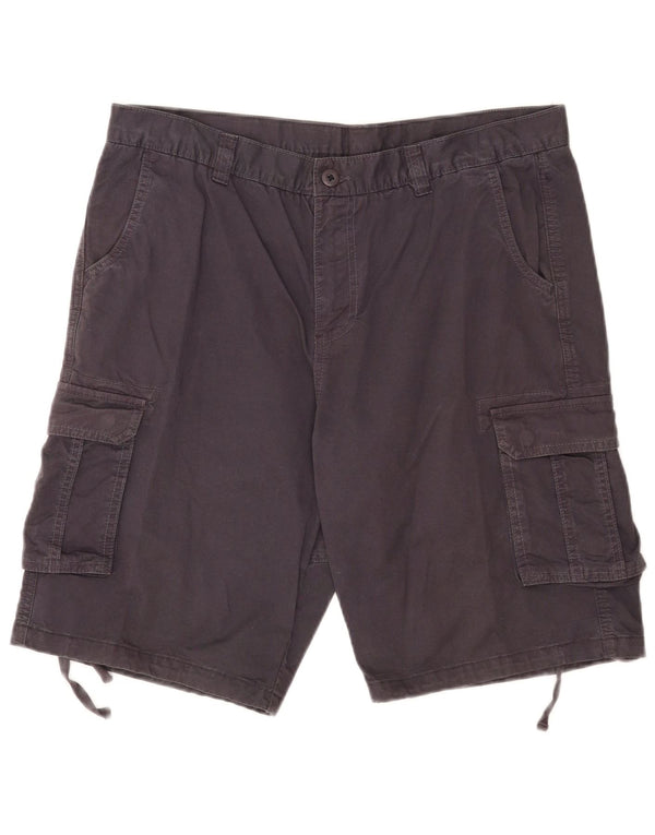 Scout Herre Cargo Shorts XL Marineblå Bomuld