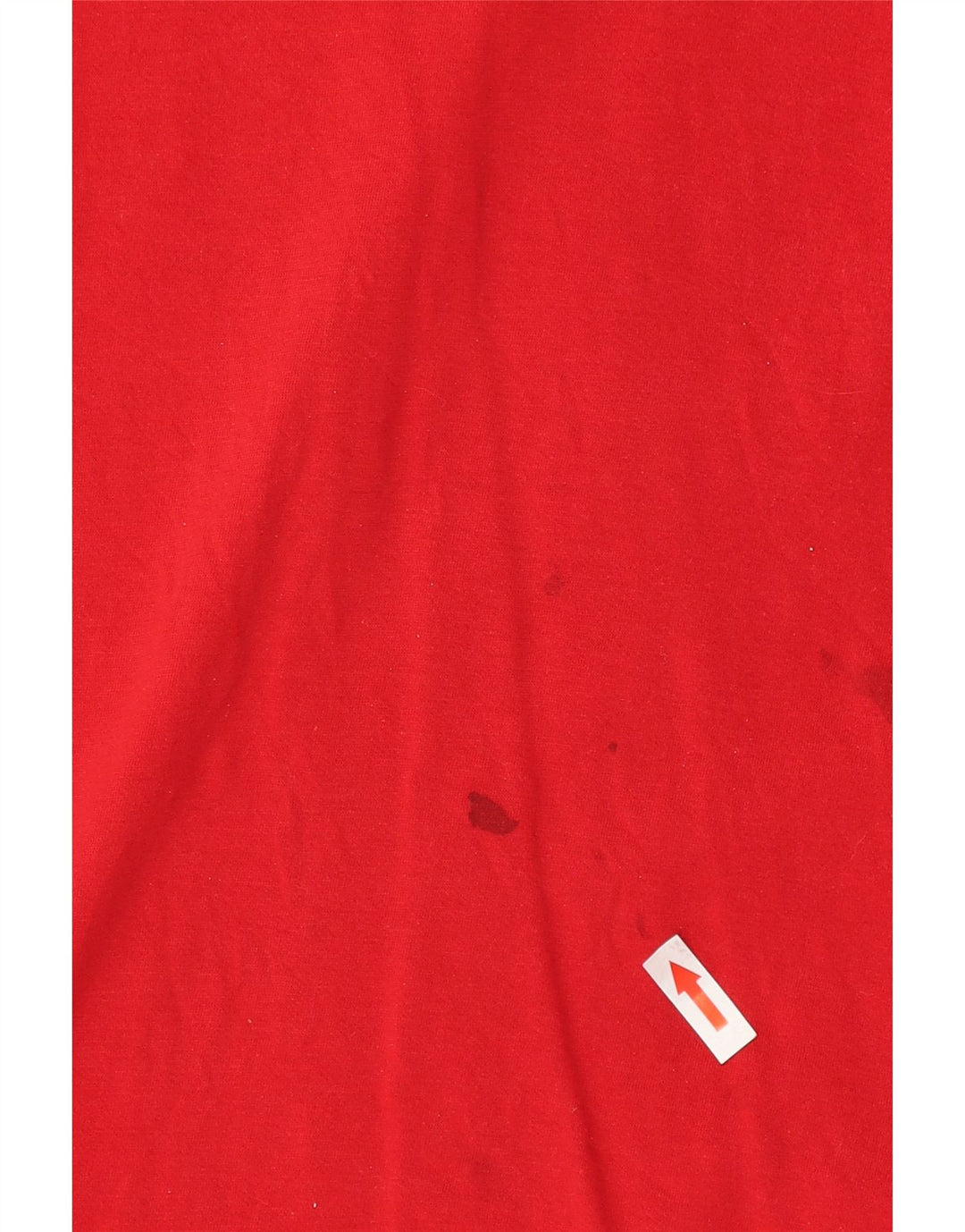 LACOSTE Herre T-Shirt Top Størrelse 7 2XL Rød Bomuld