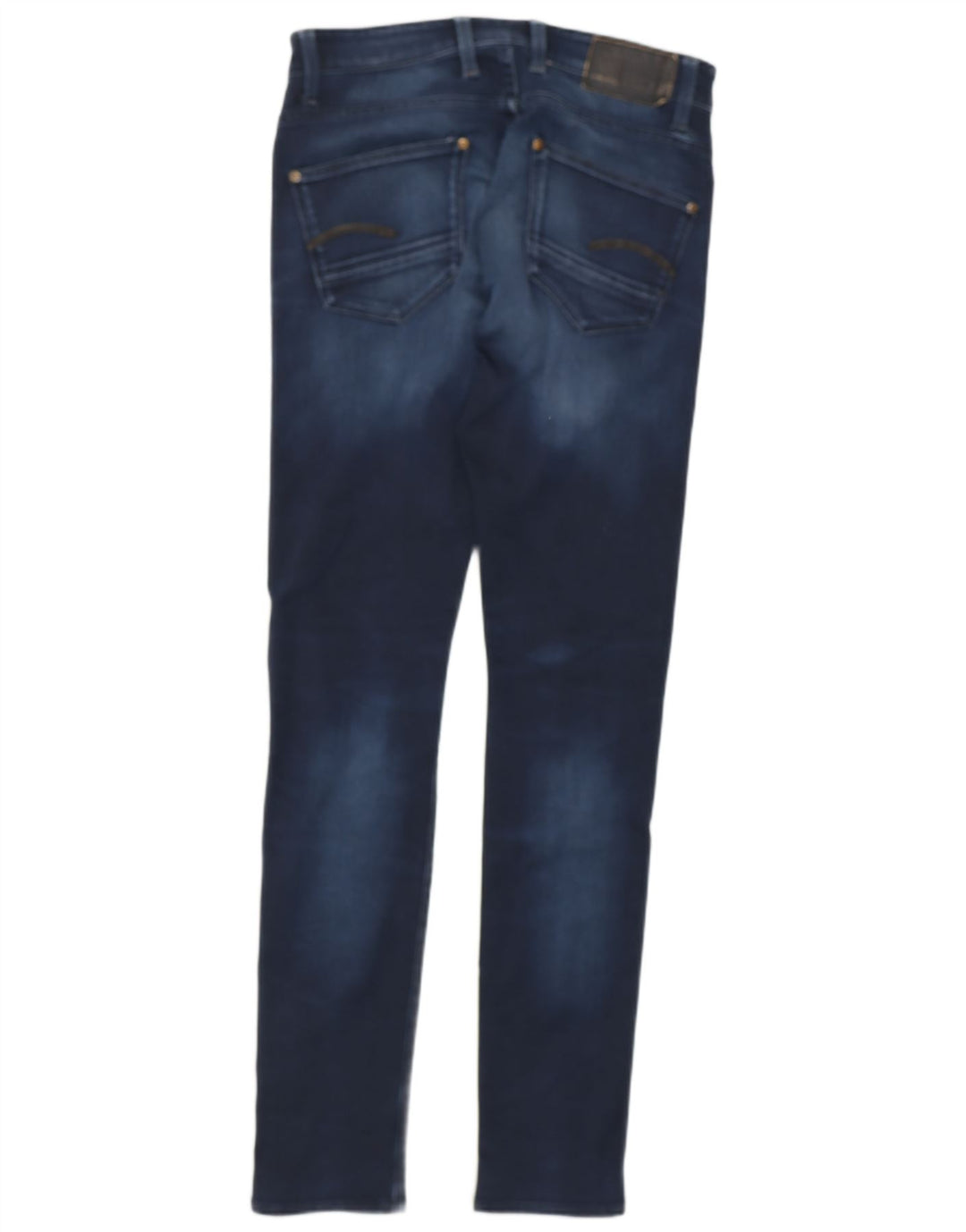 G-STAR Dame Revend Super Slim Jeans W31 L34 Marineblå Bomuld