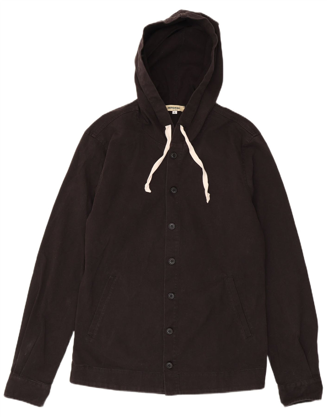 Imperial Bomberjakke med hætte til mænd UK 42 XL Sort