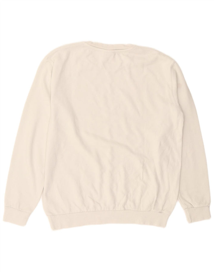 Zara Herre Sweatshirt Jumper Large White