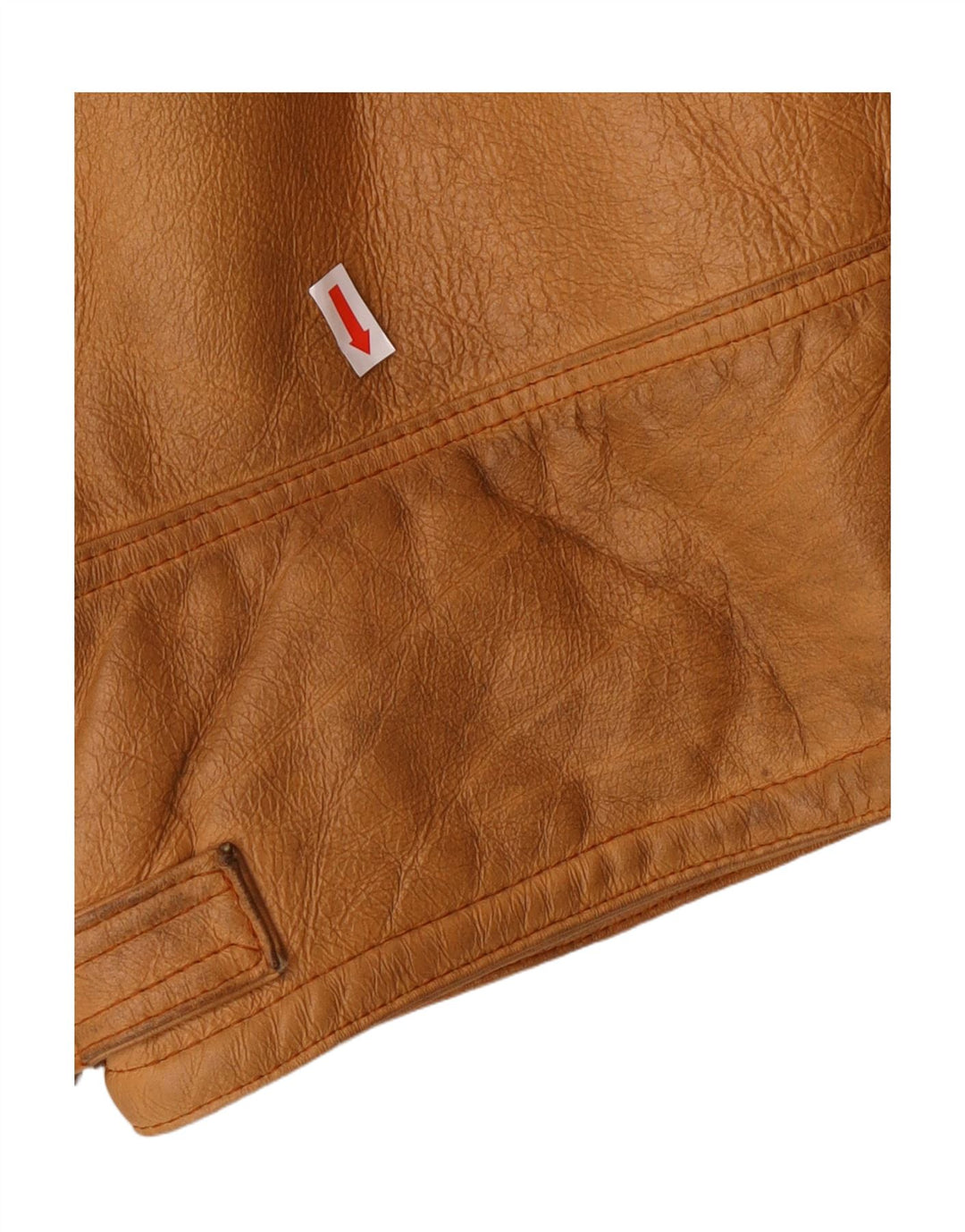 Vintage Herre Shearling Jacket IT 52 XL Brun Shearling