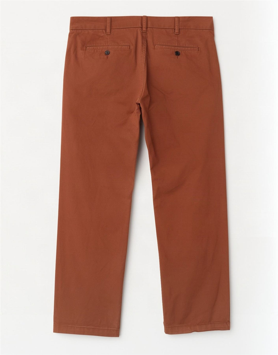 Marks & Spencer Herre Lige Regular Fit Chinobukser W40 L29 Brun