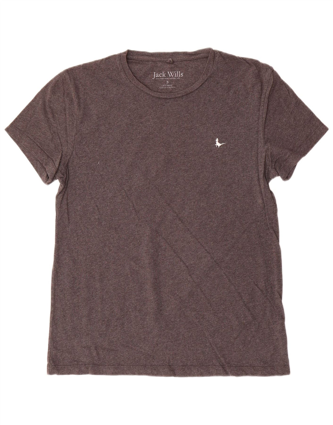 Jack Wills herre T-shirt top lille grå bomuld