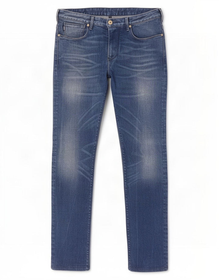 Armani Herre Slim Jeans W30 L30 Blå Bomuld