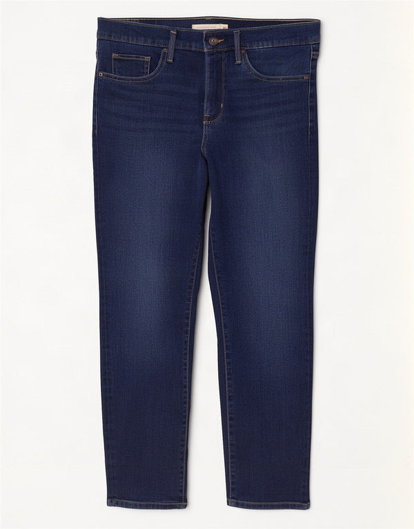 Levi's Womens 311 Shaping Skinny Capri Jeans W30 L23 Navy Blue