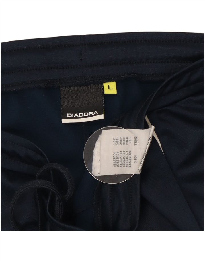 Diadora Herre træningsdragt Bukser Joggers Large Navy Blue Polyester