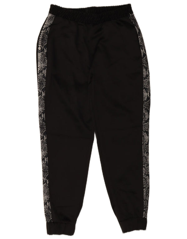 Zara træningsdragt til kvinder Joggers UK 10 Small Black Animal Print