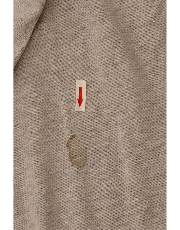 Lyle & Scott Heritage Heritage V-hals sweater Stor grå bomuld