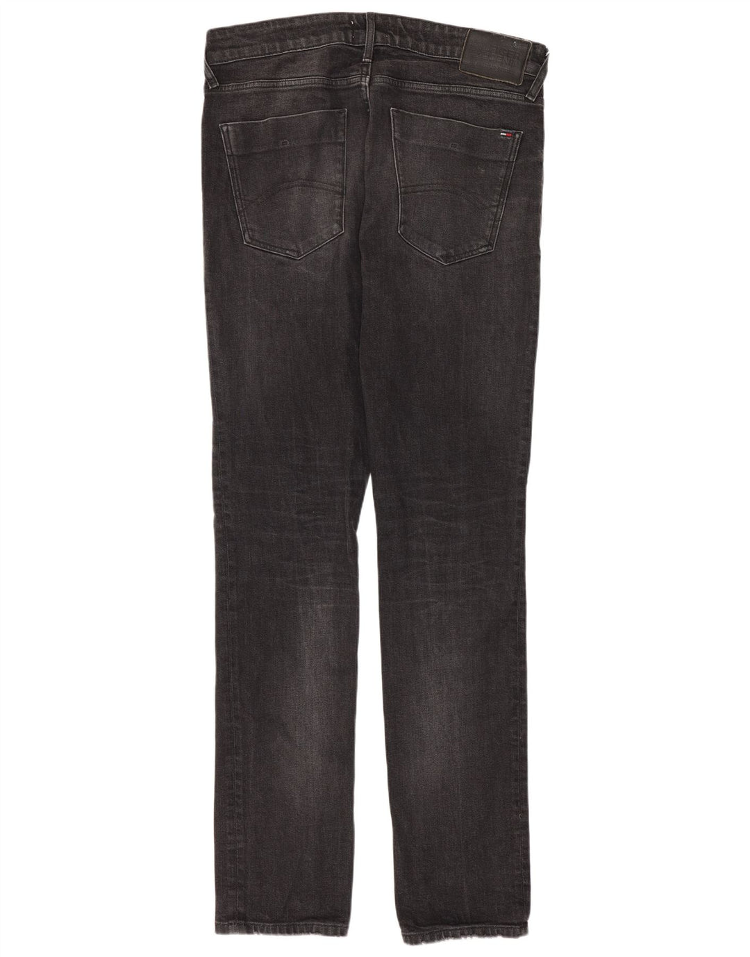 Tommy Hilfiger Herre Slim Jeans W33 L34 Grå Bomuld
