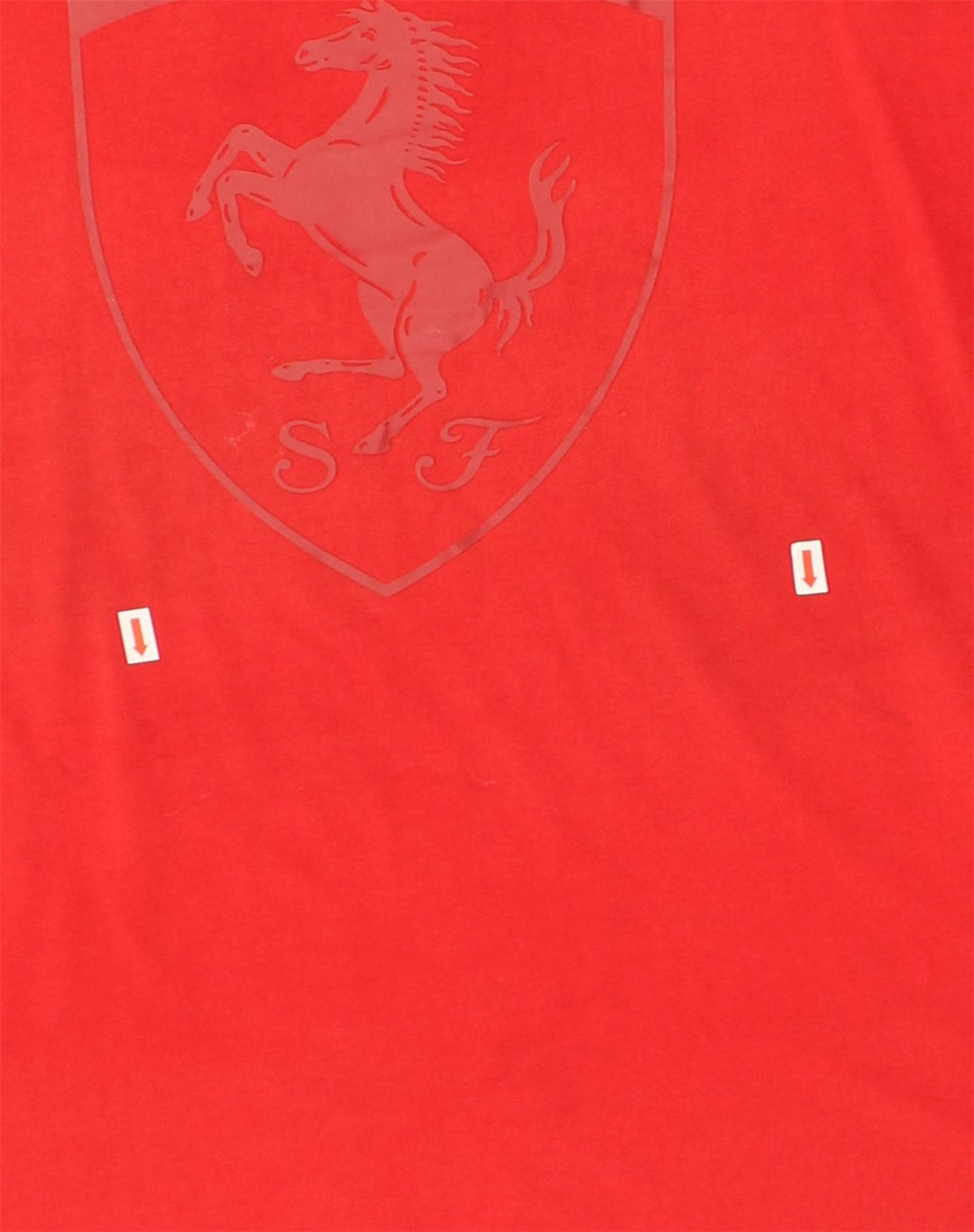 PUMA Mens Graphic T-Shirt Top Large Red Cotton | Vintage Puma | Thrift | Second-Hand Puma | Used Clothing | Messina Hembry 