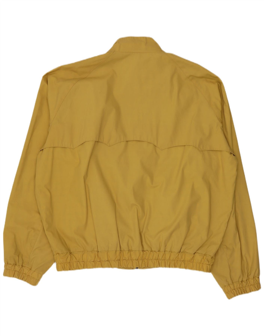 Vintage bomberjakke til mænd UK 42 XL gul polyester