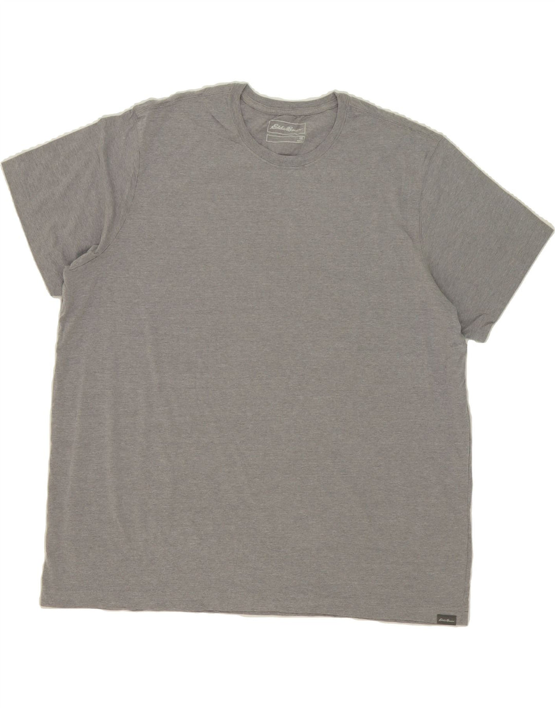 EDDIE BAUER Mens T-Shirt Top 2XL Grey Cotton Vintage Eddie Bauer and Second-Hand Eddie Bauer from Messina Hembry 