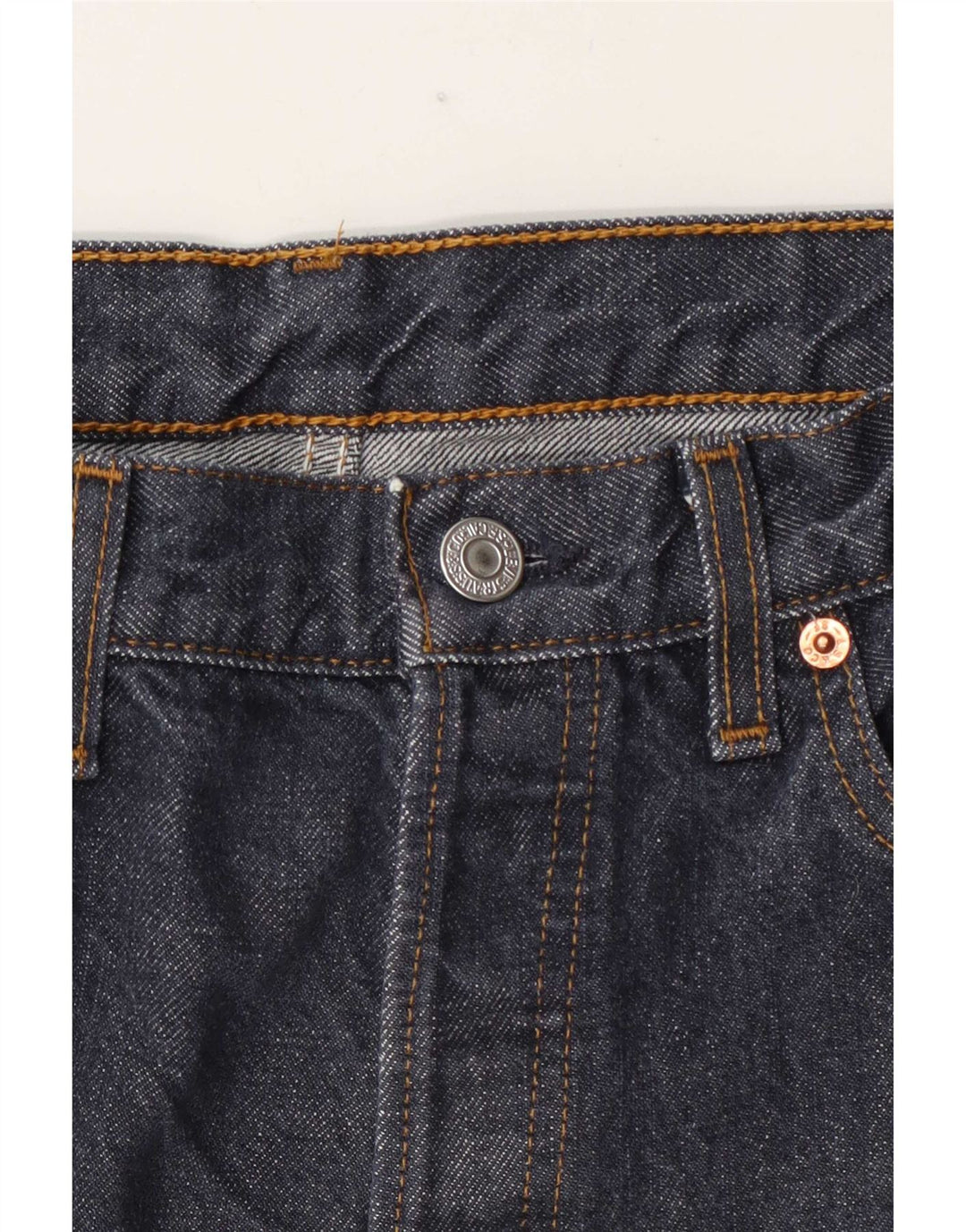 Levi's Straight Jeans til mænd W32 L30 Marineblå