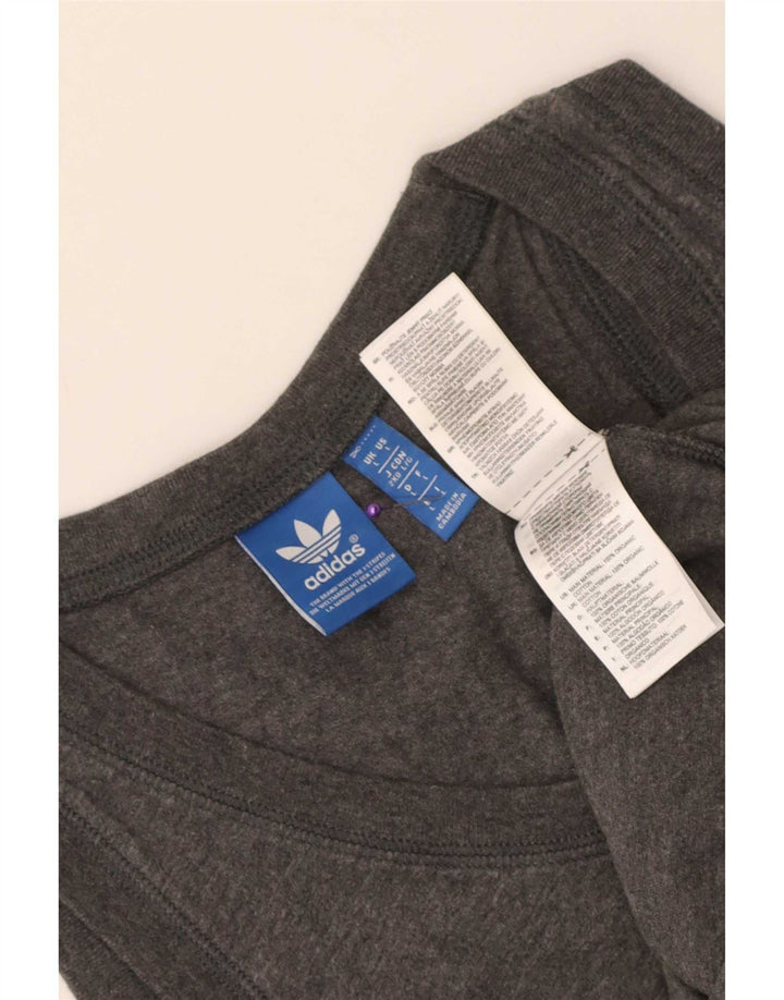 Adidas Herre Grafisk Vest Top Stor Grå Bomuld