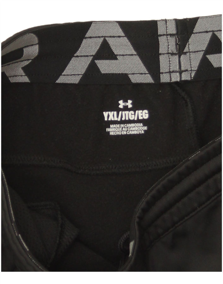 Under Armour Boys træningsdragt Bukser Joggers 13-14 år XL Sort Polyester