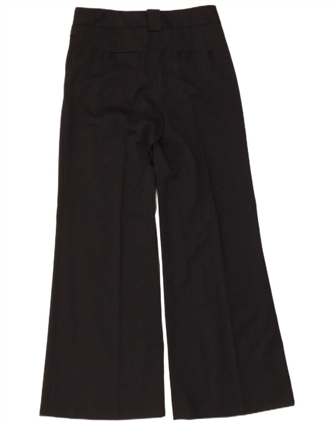 Zara Dame Flare Chino Bukser EU 40 Medium W30 L32 Sort