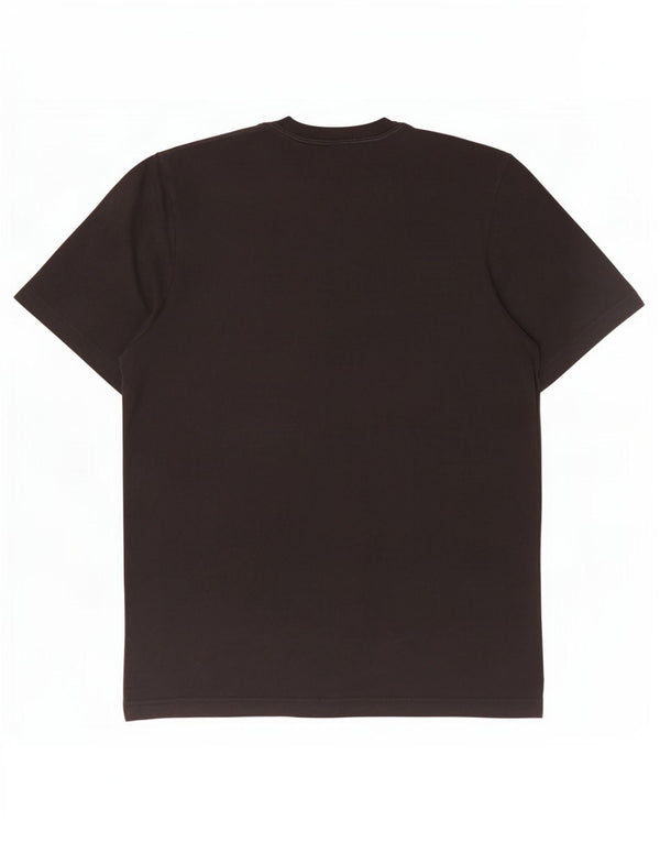 Adidas Herre T-Shirt Top Medium Sort Bomuld