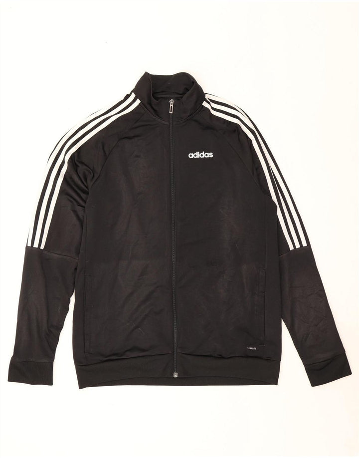 Adidas Herre Climalite Træningsdragt Topjakke Medium Sort Polyester