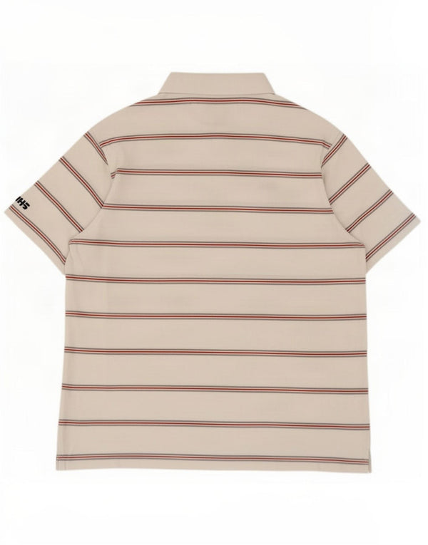 Fila Polo Shirt til mænd 2XL Hvidstribet bomuld