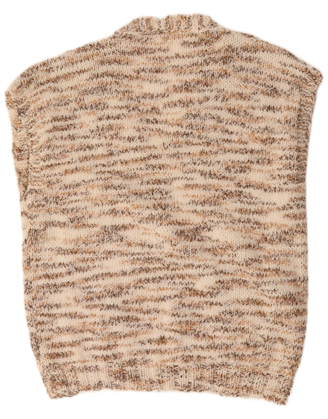 Vintage Herrevest Tank Top Stor Beige Flecked