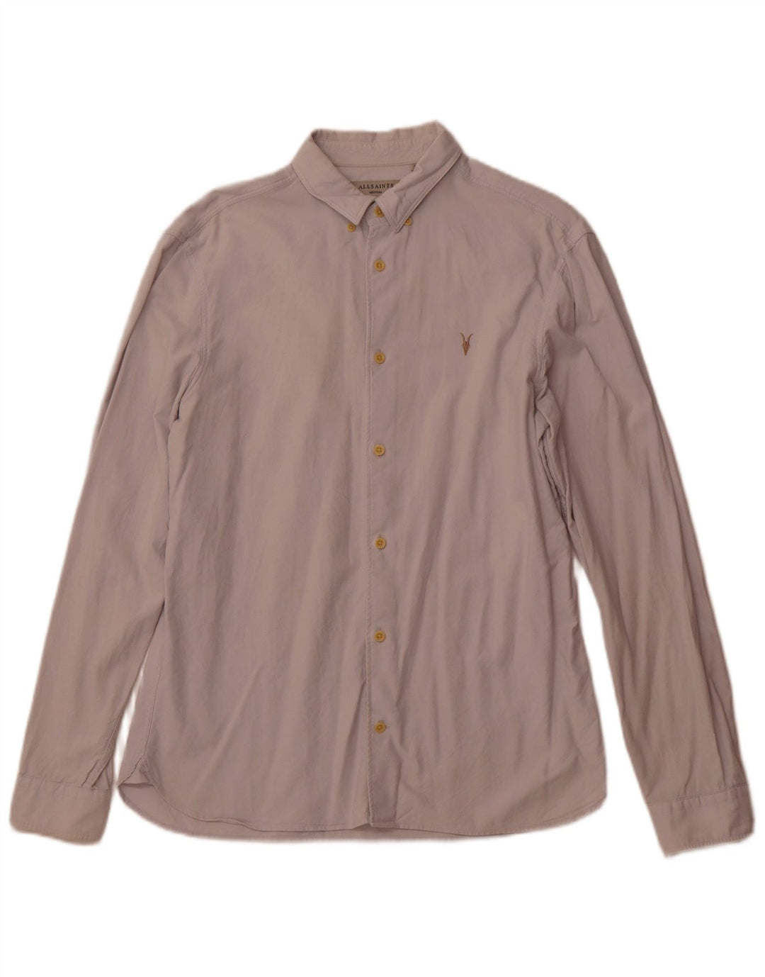 All Saints Herreskjorte Medium Off White Bomuld