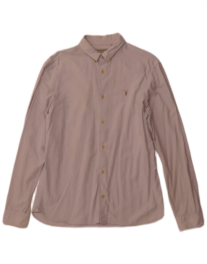 All Saints Herreskjorte Medium Off White Bomuld