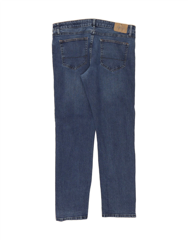 IZOD Mens Straight Jeans W36 L32 Blue Vintage Izod and Second-Hand Izod from Messina Hembry 