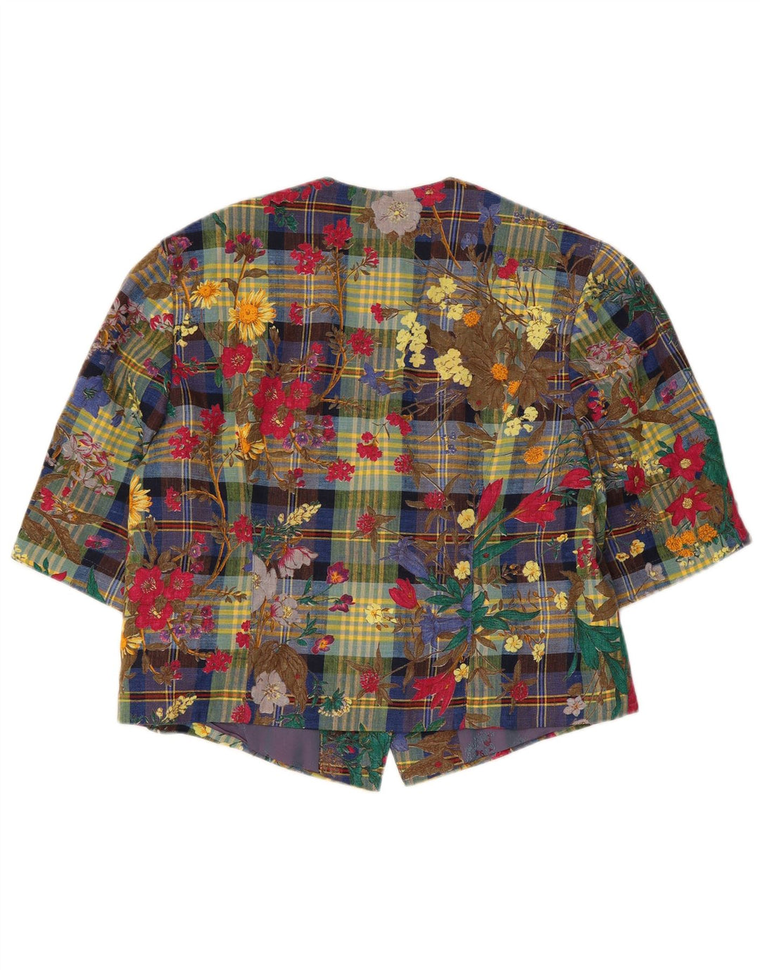 JULIUS LANG Dame 4-knaps blazerjakke EU 40 Medium Flerfarvet