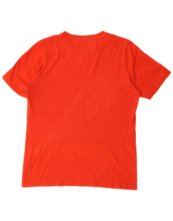 ADIDAS drenge grafisk t-shirt top 15-16 år orange bomuld