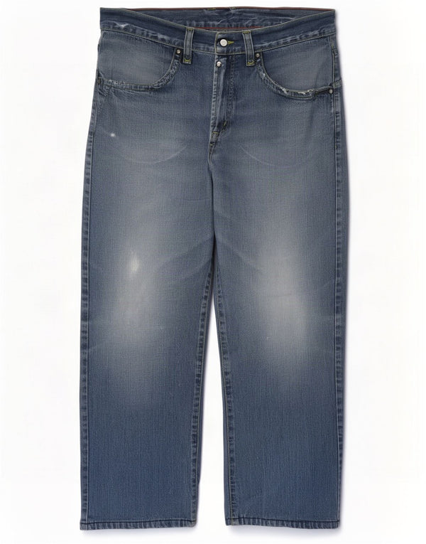 Carrera Womens Straight Jeans W38 L29 Blue Cotton