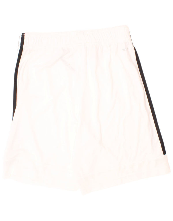 Adidas Boys Sports Shorts 13-14 År Hvid Polyester Sports