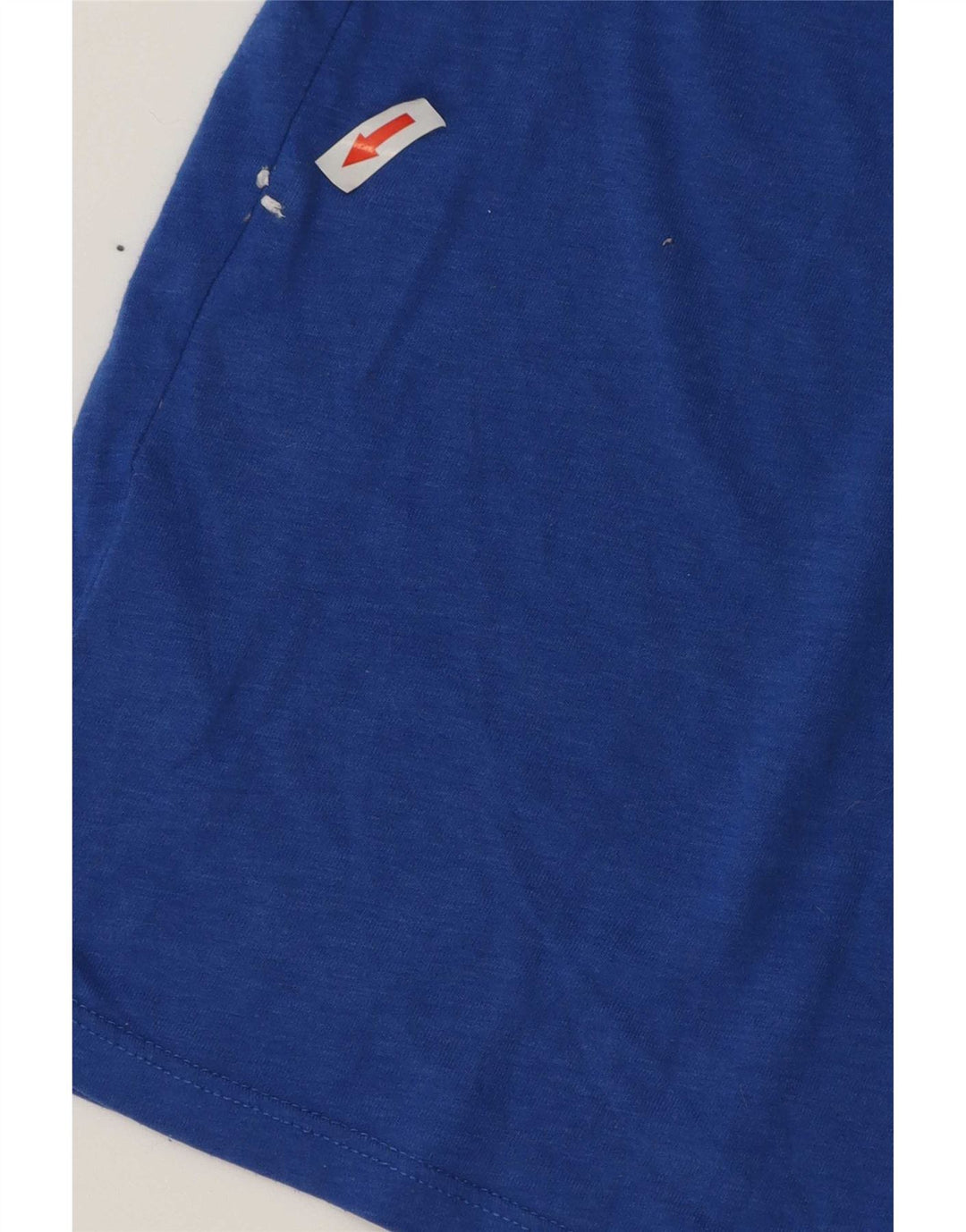 Nike Herre Athletic Cut Grafisk T-Shirt Top XL Blå Polyester