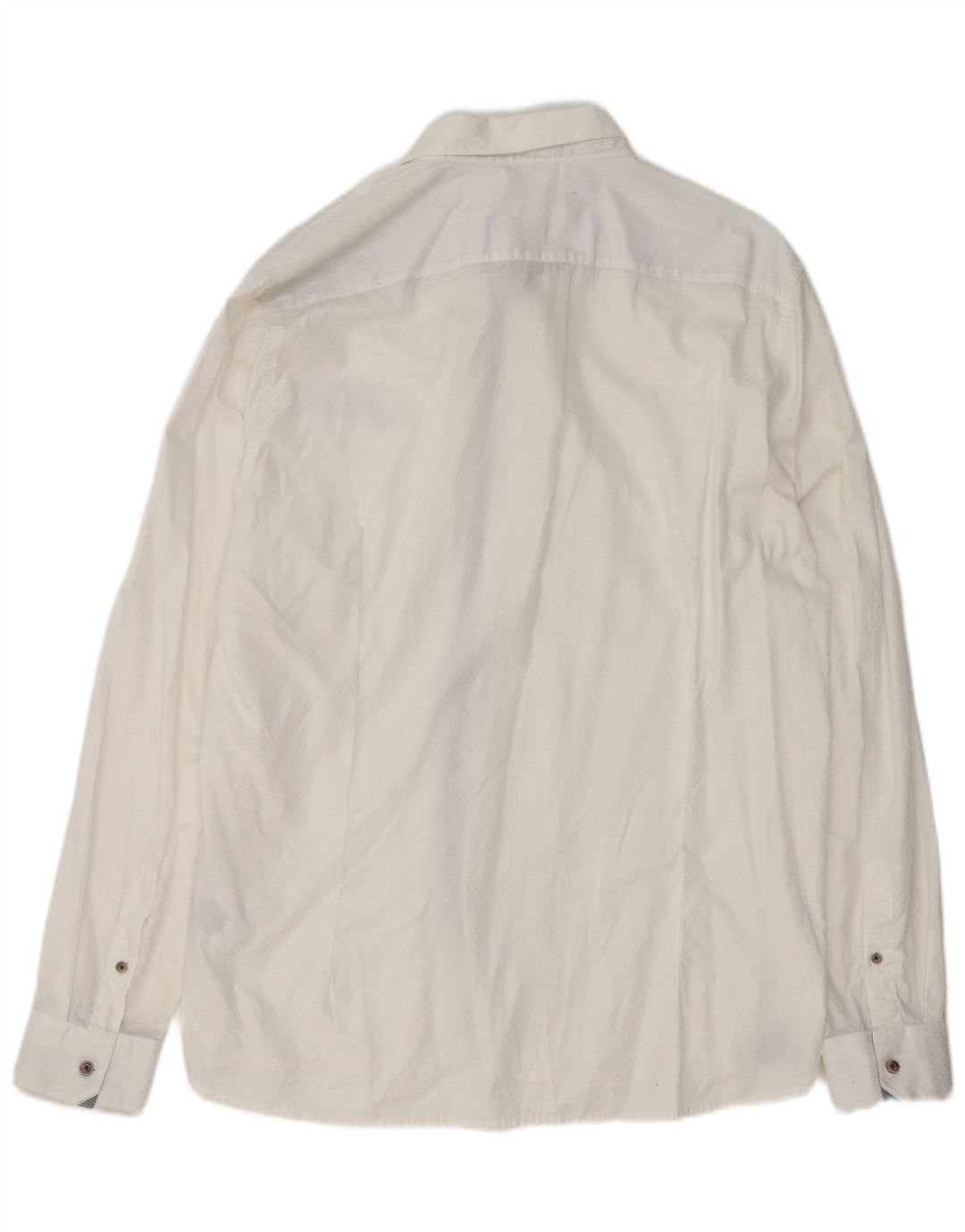 Ted Baker Herreskjorte str. 6 2XL Hvid Bomuld