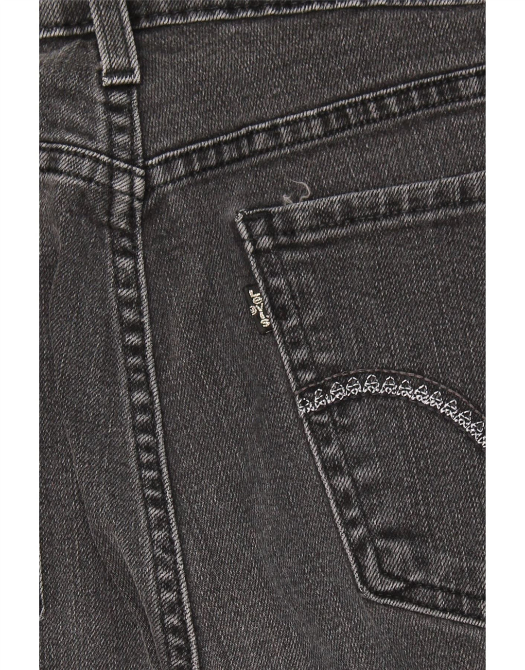 LEVI'S Womens 505 Straight Jeans W32 L29 Grey Vintage Levi's and Second-Hand Levi's from Messina Hembry 