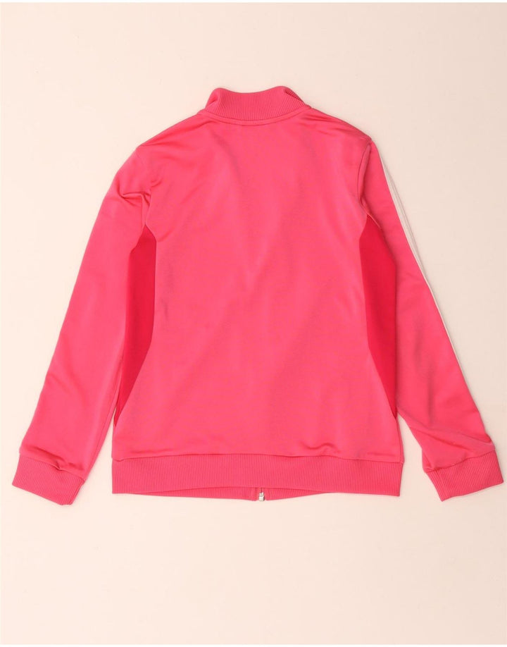 Adidas træningsjakke til piger 9-10 år Pink Colourblock Polyester