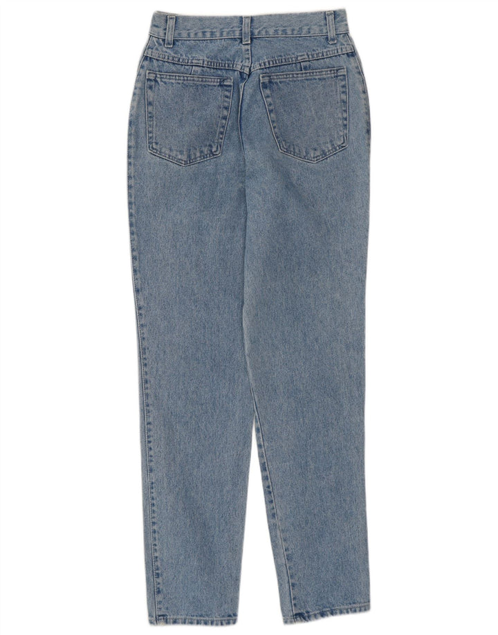 CLARK Womens Tapered Jeans IT 44 Medium W27 L31 Blå Bomuld