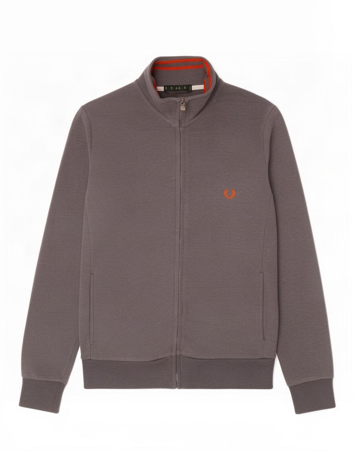 Fred Perry Herre træningsdragt Top jakke lille grå bomuld