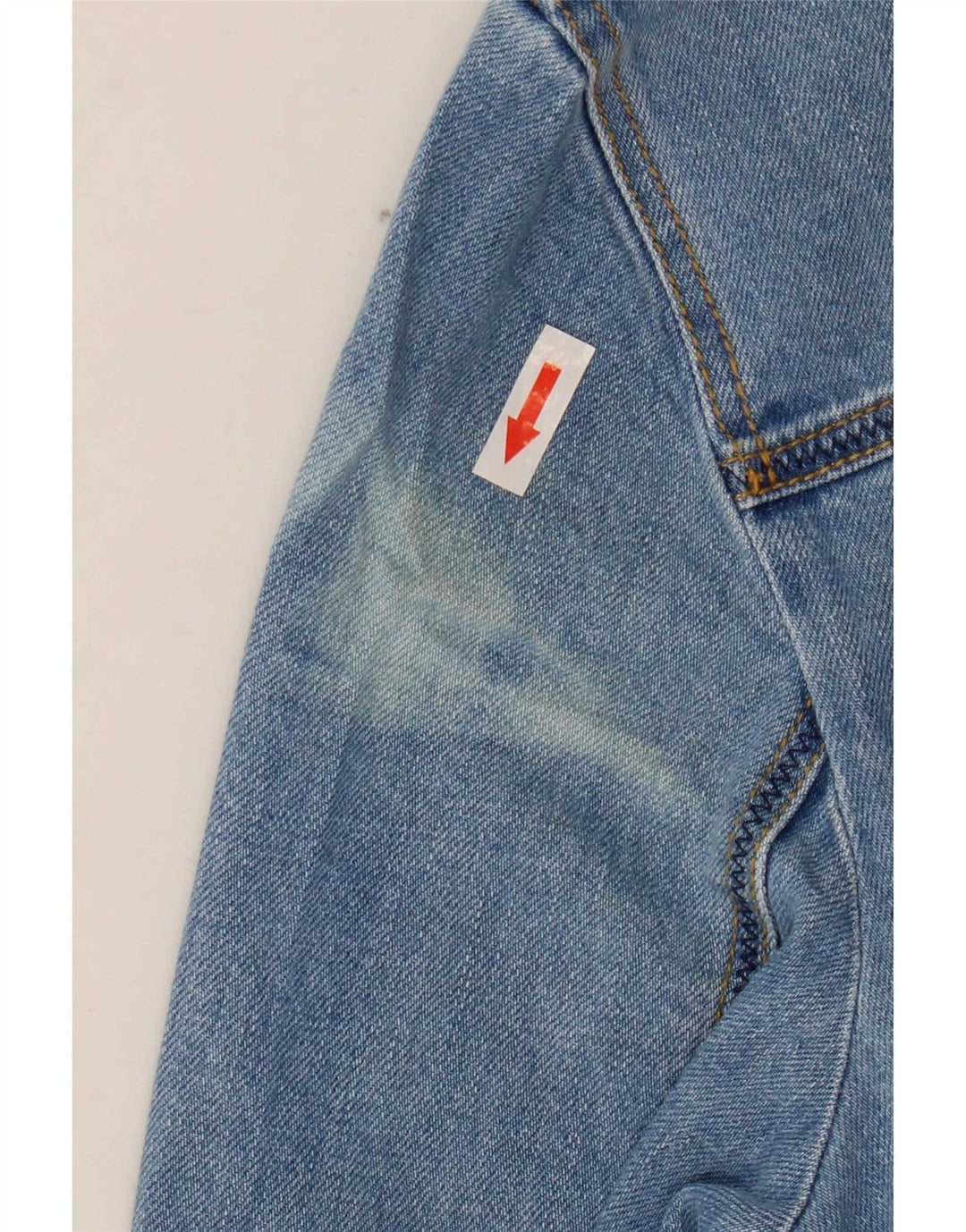 Antonette Dame denimjakke UK 18 XL Blå Bomuld
