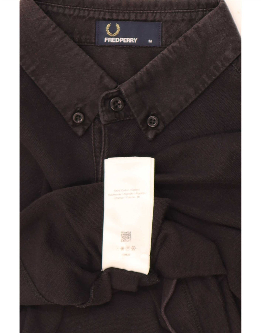 Fred Perry Herre poloshirt Medium Sort bomuld