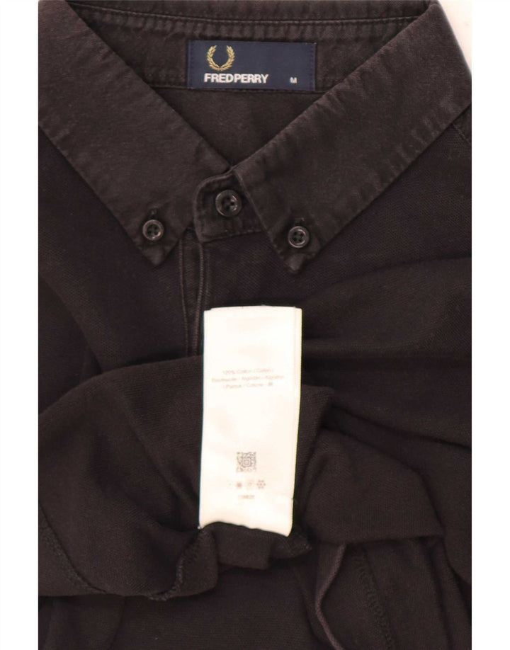 Fred Perry Herre poloshirt Medium Sort bomuld