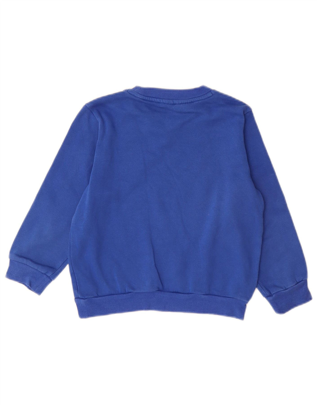 Adidas Boys Sweatshirt Jumper 6-7 år Blå Bomuld