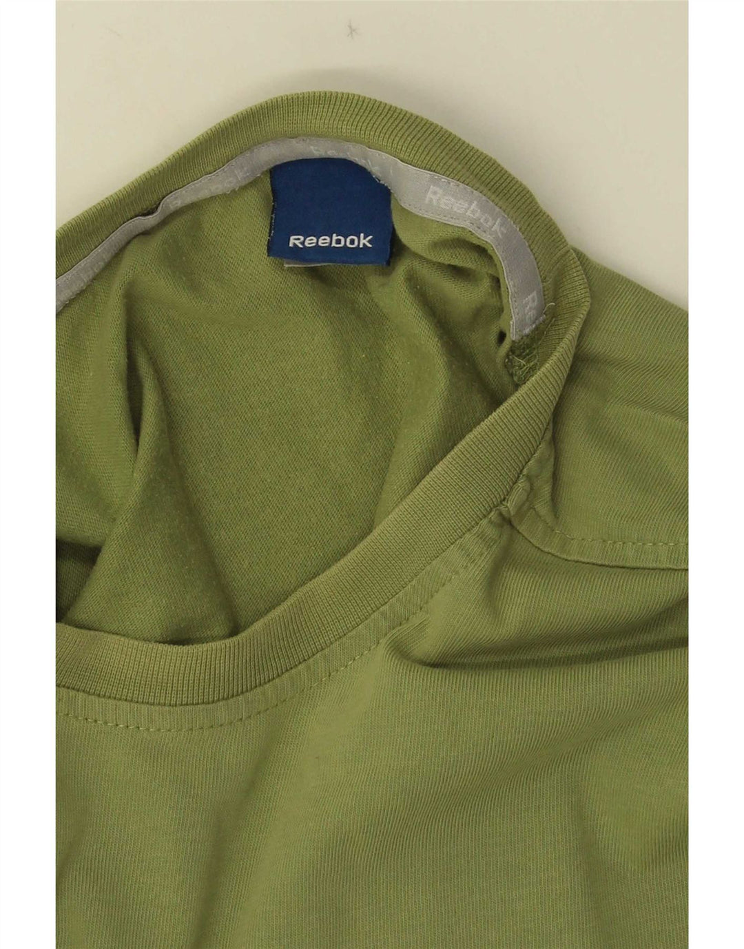 Reebok herre T-shirt top mellemgrøn bomuld