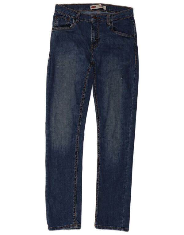 Levi's Boys 511 Slim Jeans 15-16 år W28 L30 Blå Bomuld