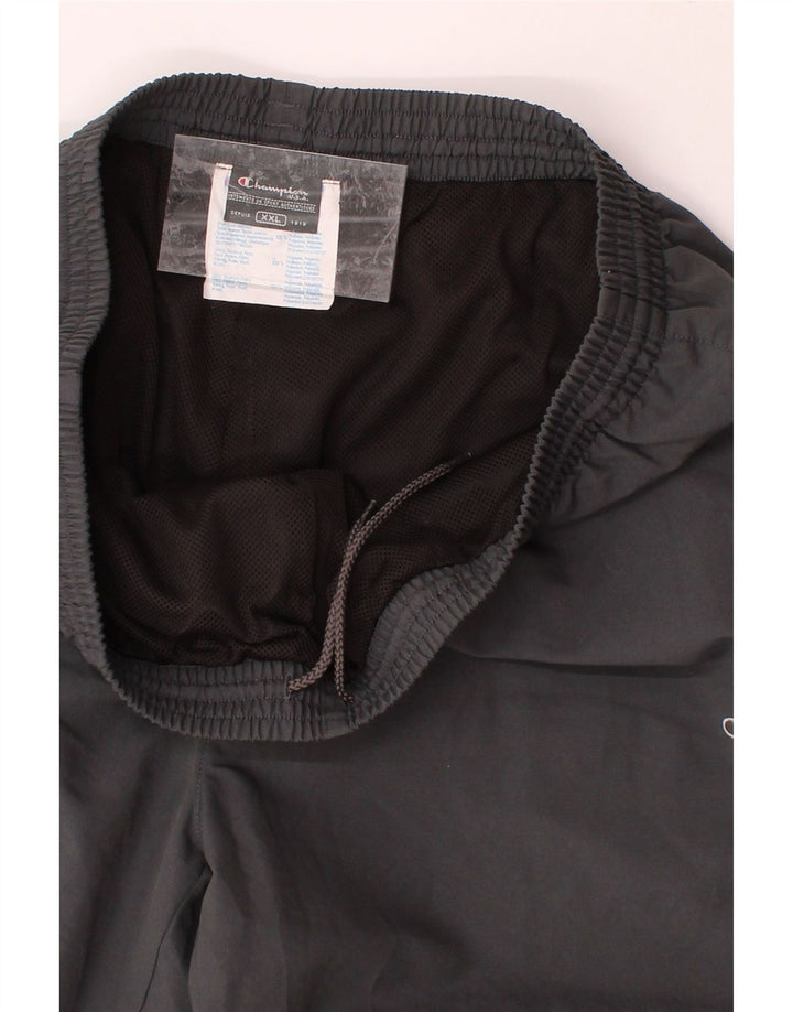 CHAMPION Mens Tracksuit Trousers 2XL  Grey Polyester Vintage Champion and Second-Hand Champion from Messina Hembry 
